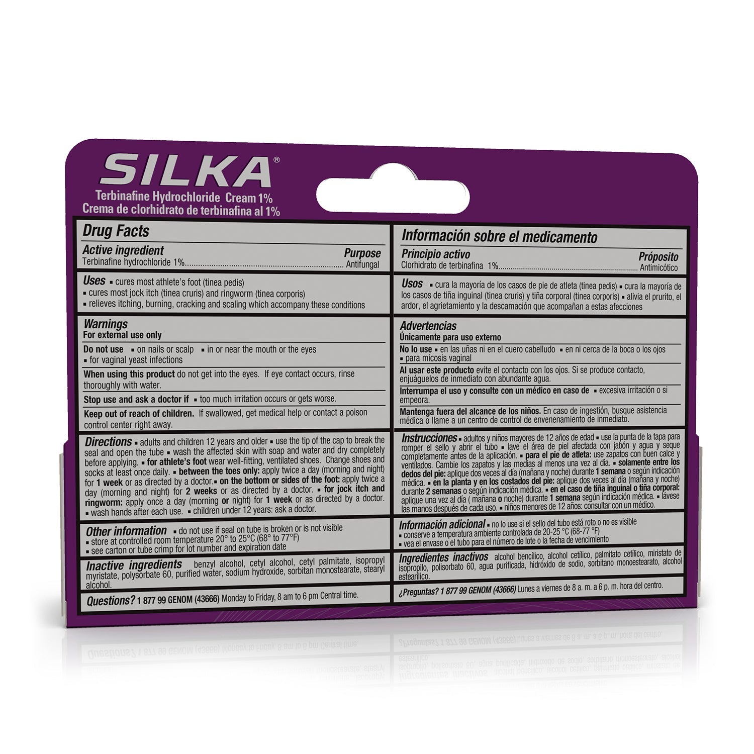 Silka • Antifungal Cream Treatment • 1 Oz Genomma Genomma B2B