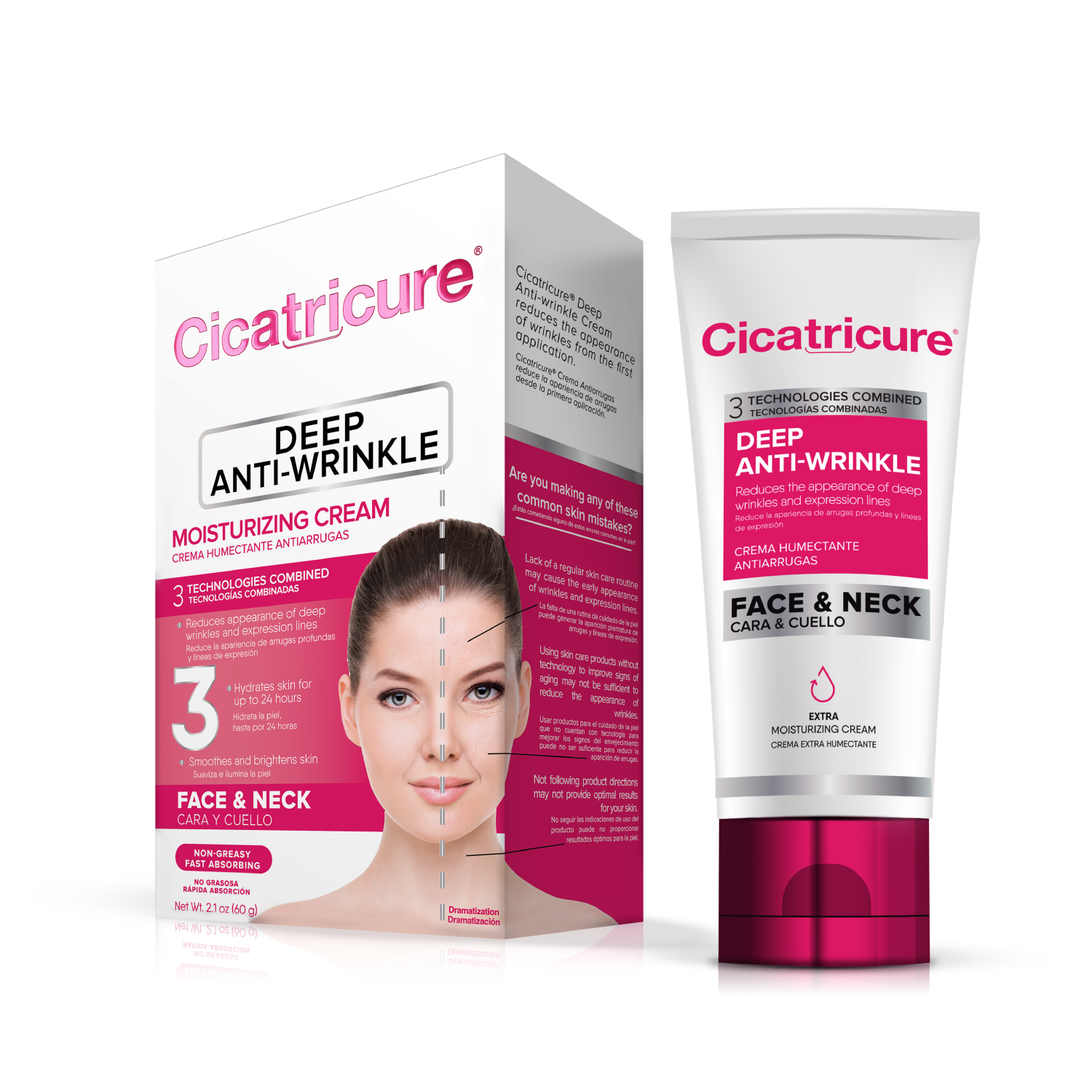 Cicatricure Deep Anti-Wrinkle Face & Neck Moisturizing Cream