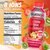 SueroX  Strawberry-Kiwi Punch Healthy Hydration, Sugar Free, 0 Calories, 8 ions Electrolyte Beverage  - 21.3 Fl Oz (630 ml) each  - Case of 12